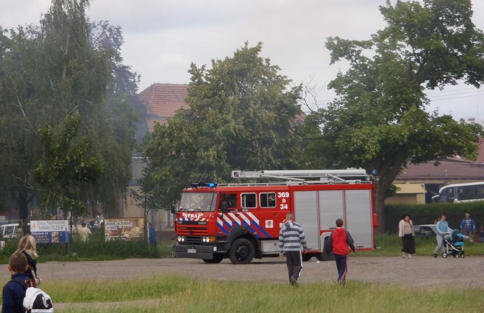 Spłonęła była baza PKS cz2