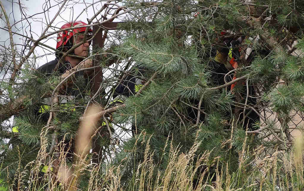 Spłonęła była baza PKS cz3