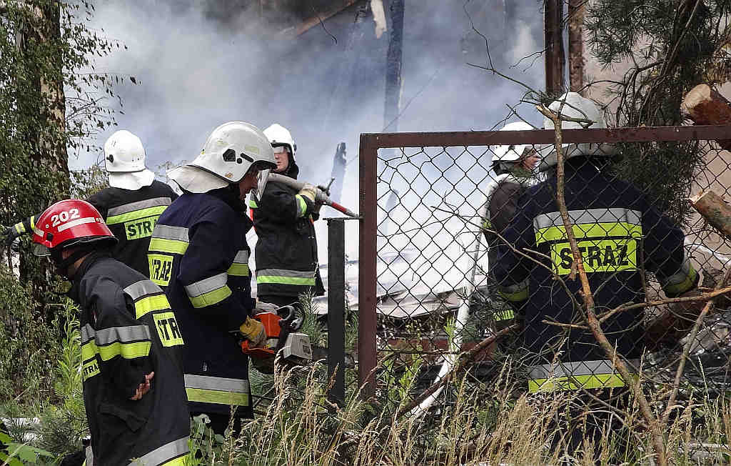 Spłonęła była baza PKS cz3