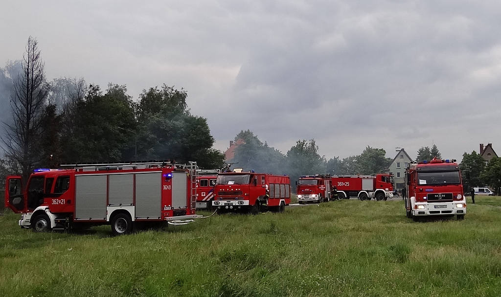 Spłonęła była baza PKS cz3