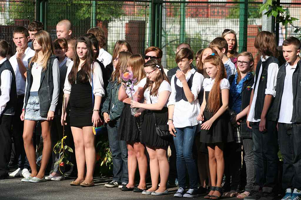 Zakończenie roku w V Gimnazjum