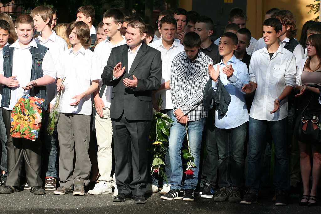 Zakończenie roku w V Gimnazjum