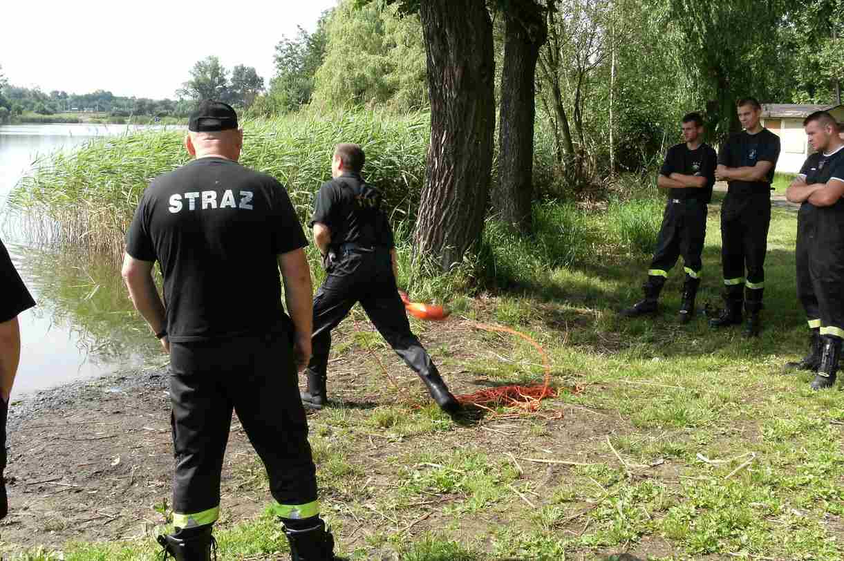 Szkolenie praktyczne strażaków OSP