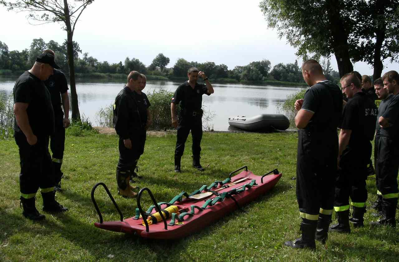 Szkolenie praktyczne strażaków OSP