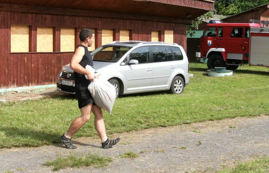 Szkolenie praktyczne strażaków OSP