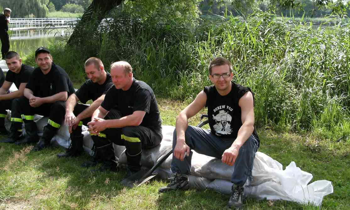 Szkolenie praktyczne strażaków OSP