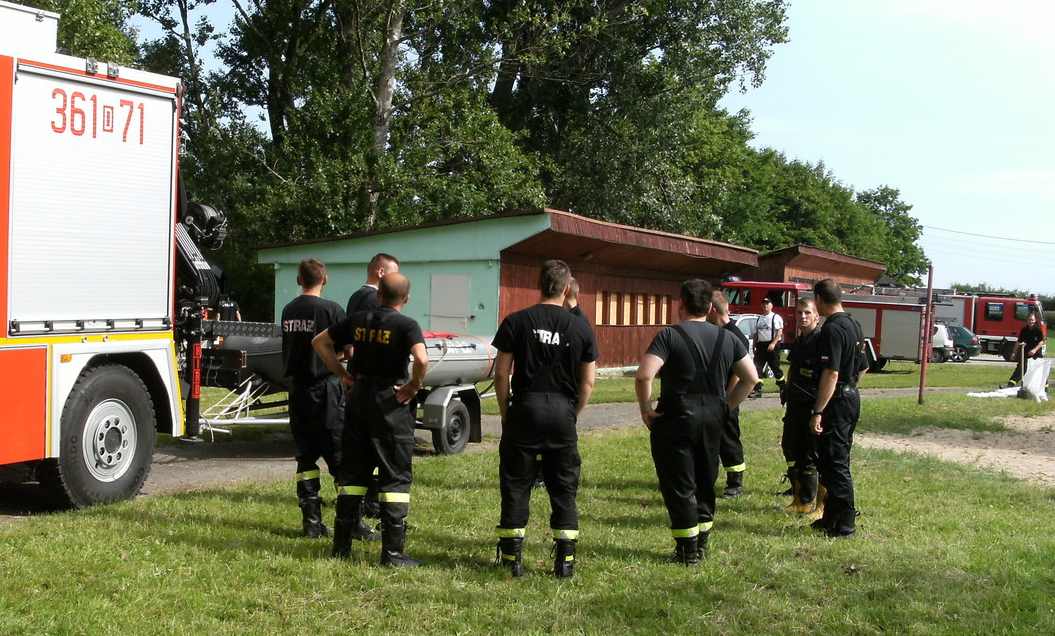 Szkolenie praktyczne strażaków OSP