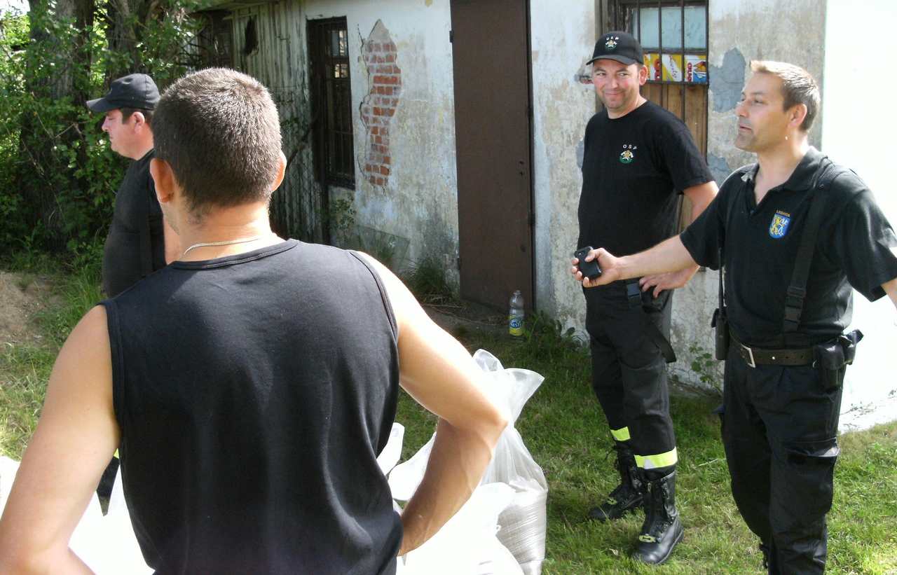Szkolenie praktyczne strażaków OSP