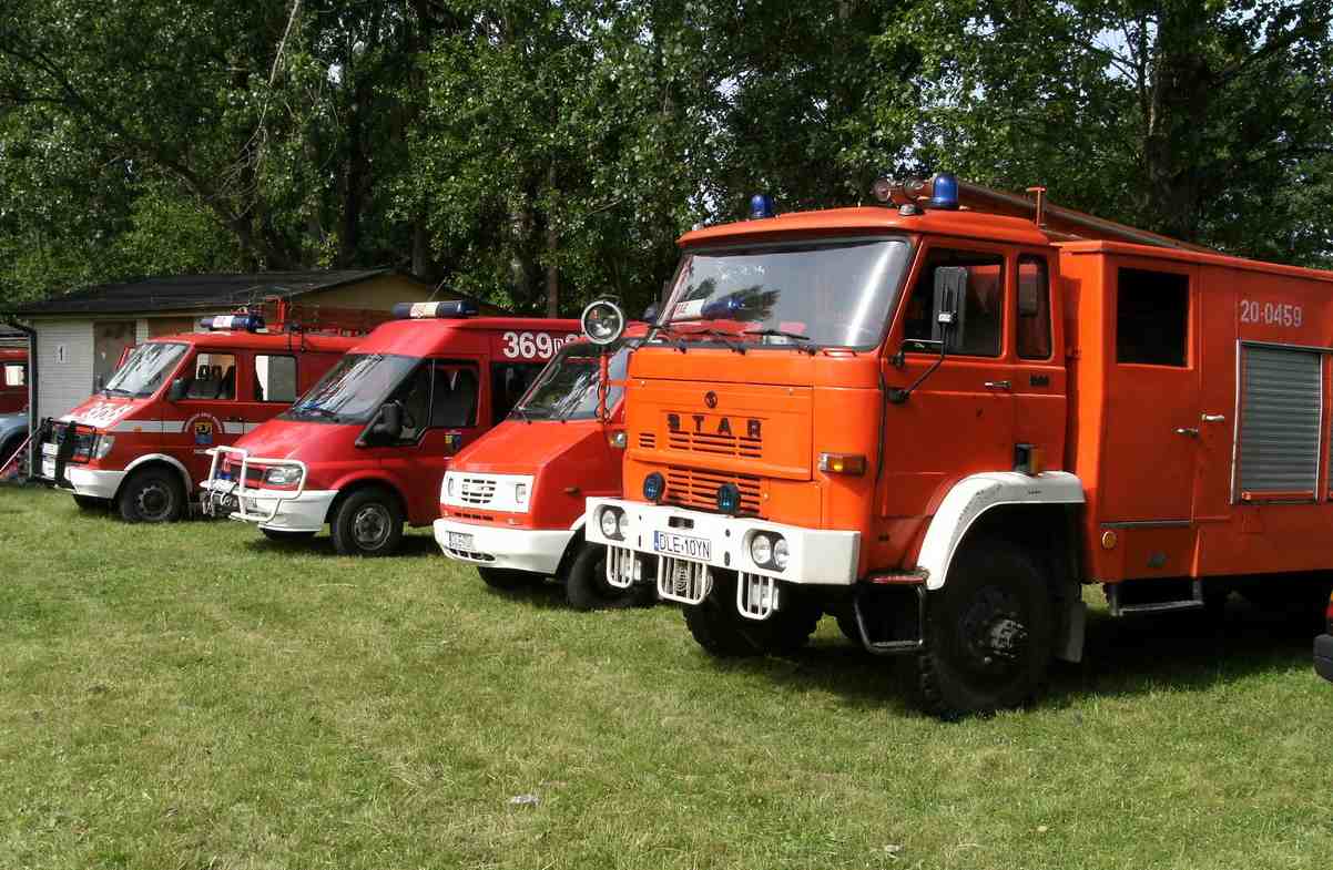 Szkolenie praktyczne strażaków OSP