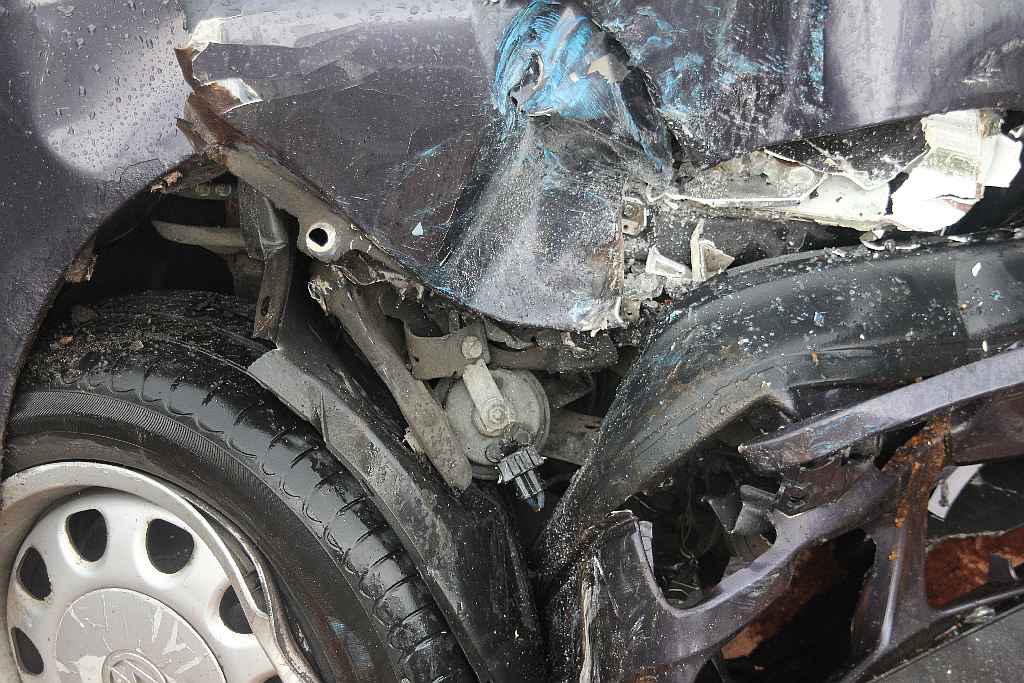 Wypadek z udziałem autobusu MPK