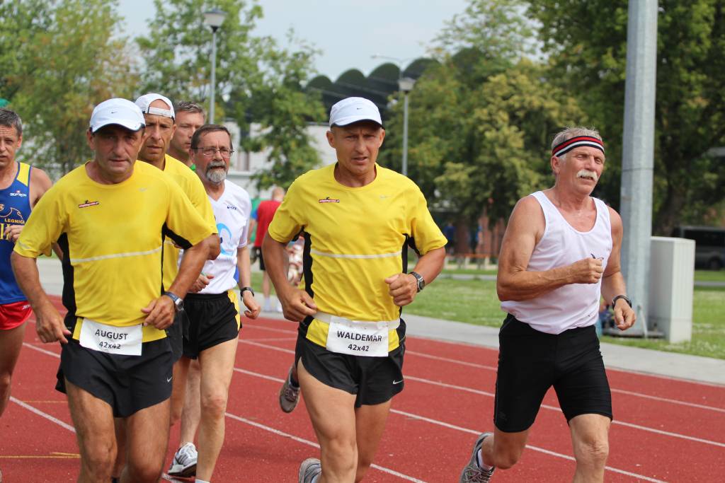 „42 maratony w 42 dni” w Parku Miejskim