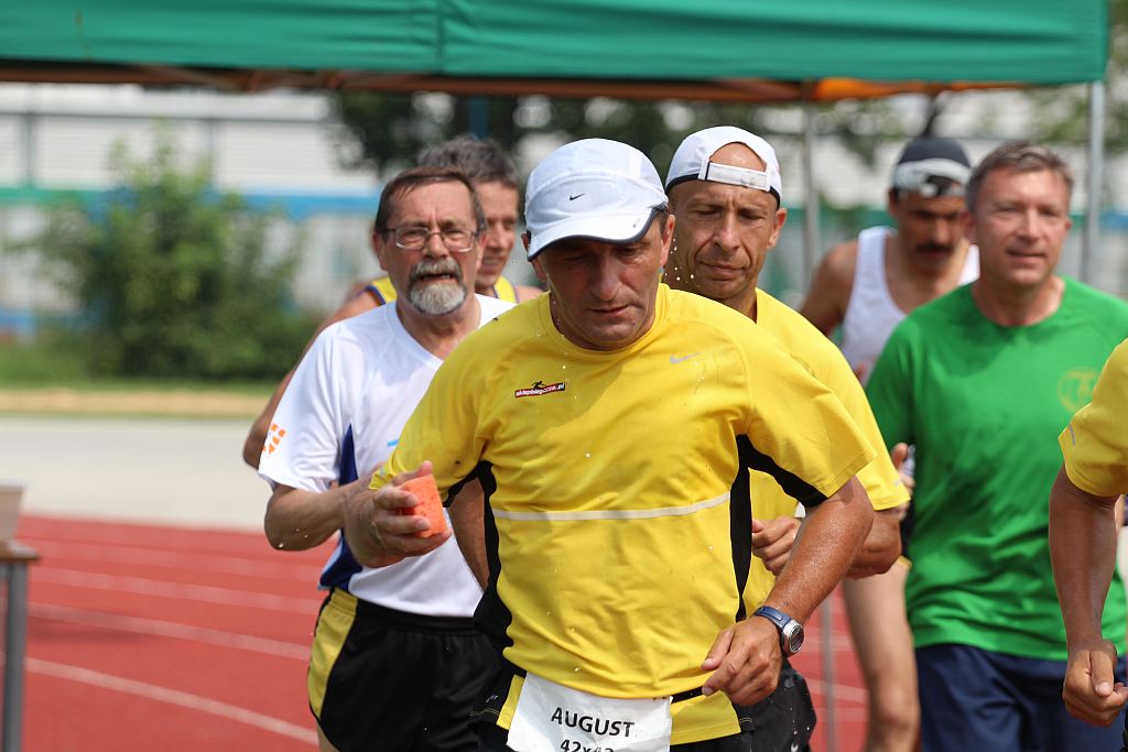„42 maratony w 42 dni” w Parku Miejskim