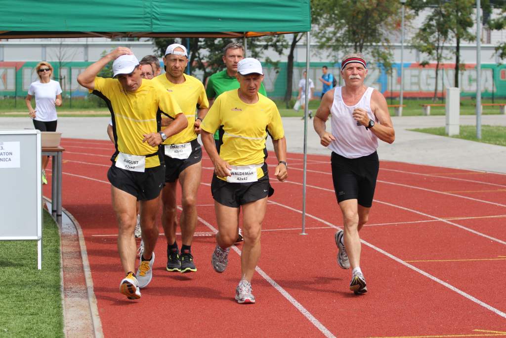 „42 maratony w 42 dni” w Parku Miejskim