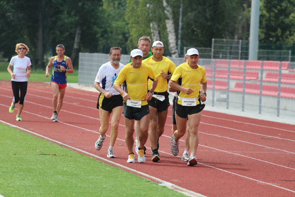 „42 maratony w 42 dni” w Parku Miejskim