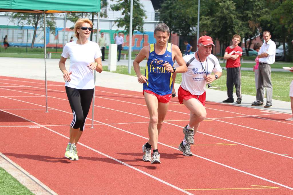„42 maratony w 42 dni” w Parku Miejskim