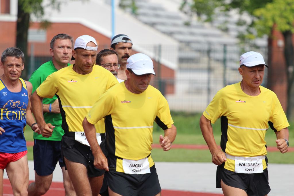 „42 maratony w 42 dni” w Parku Miejskim