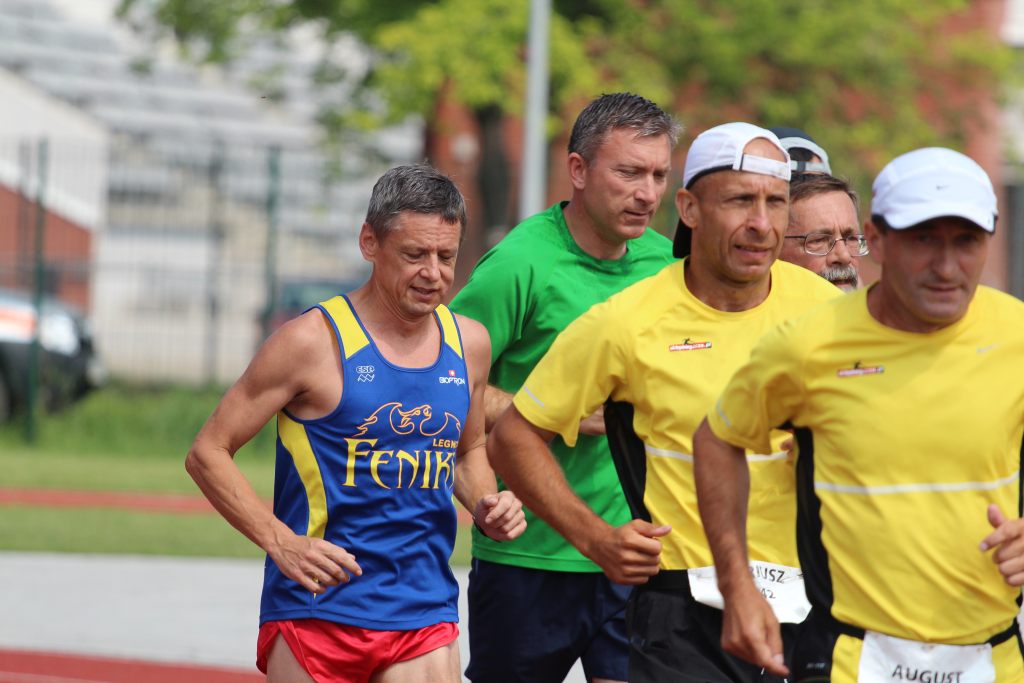„42 maratony w 42 dni” w Parku Miejskim