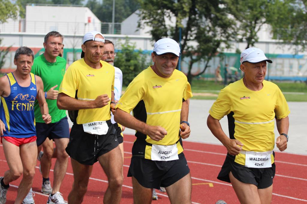 „42 maratony w 42 dni” w Parku Miejskim
