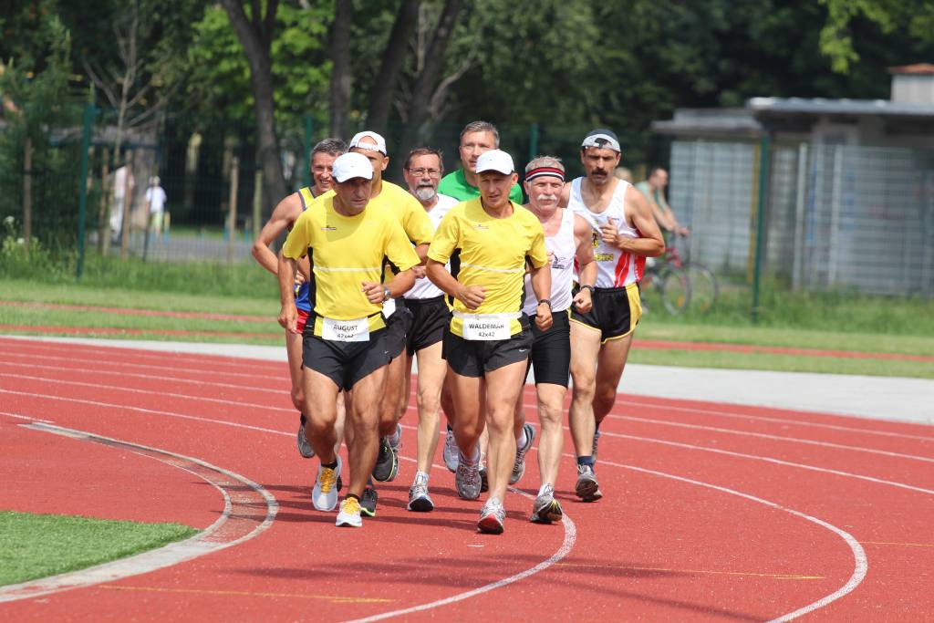 „42 maratony w 42 dni” w Parku Miejskim