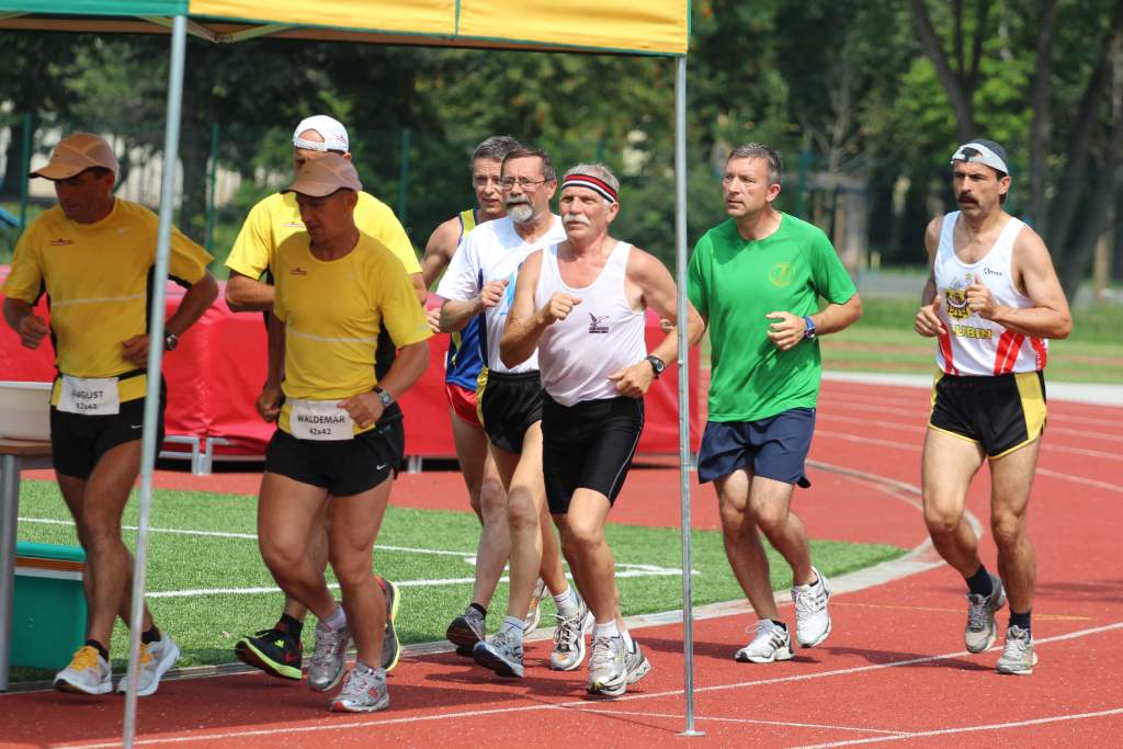 „42 maratony w 42 dni” w Parku Miejskim