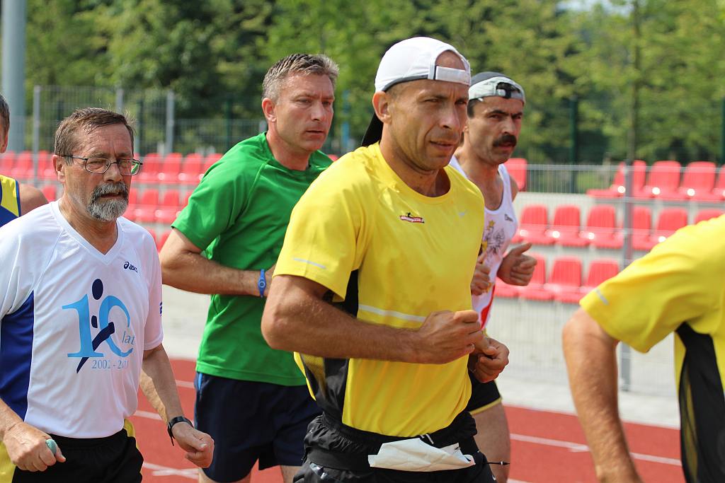 „42 maratony w 42 dni” w Parku Miejskim