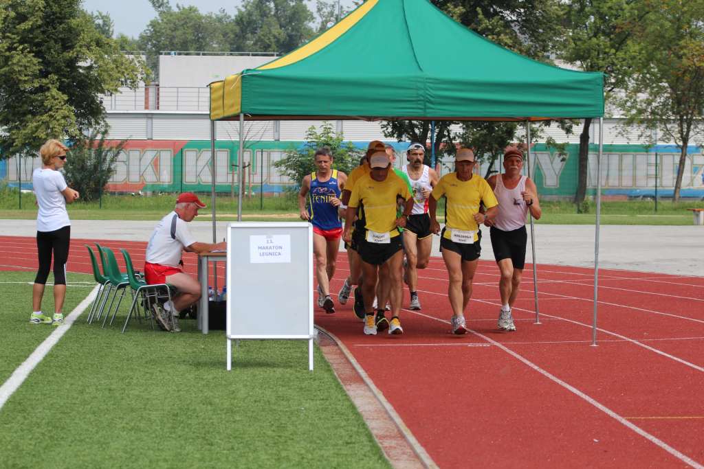 „42 maratony w 42 dni” w Parku Miejskim