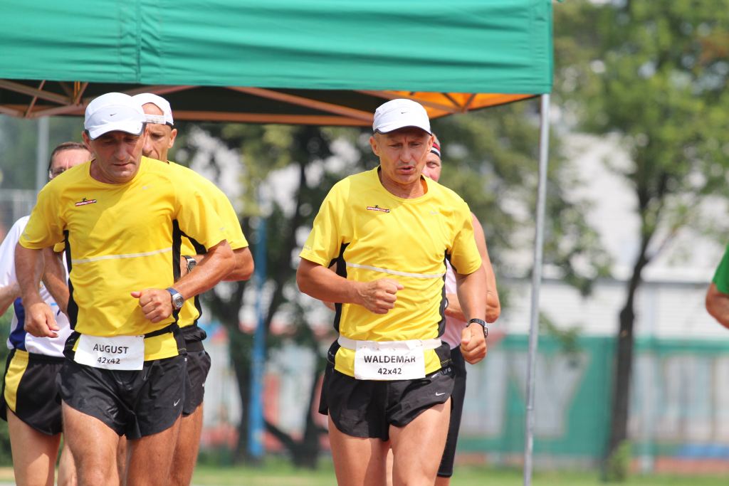 „42 maratony w 42 dni” w Parku Miejskim
