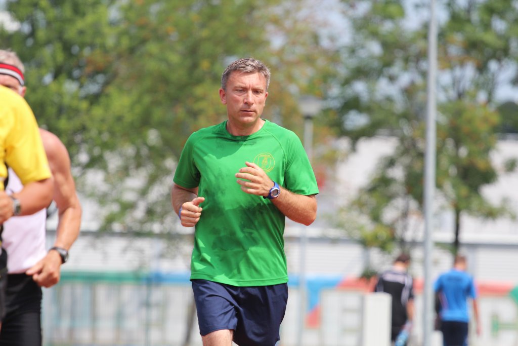 „42 maratony w 42 dni” w Parku Miejskim