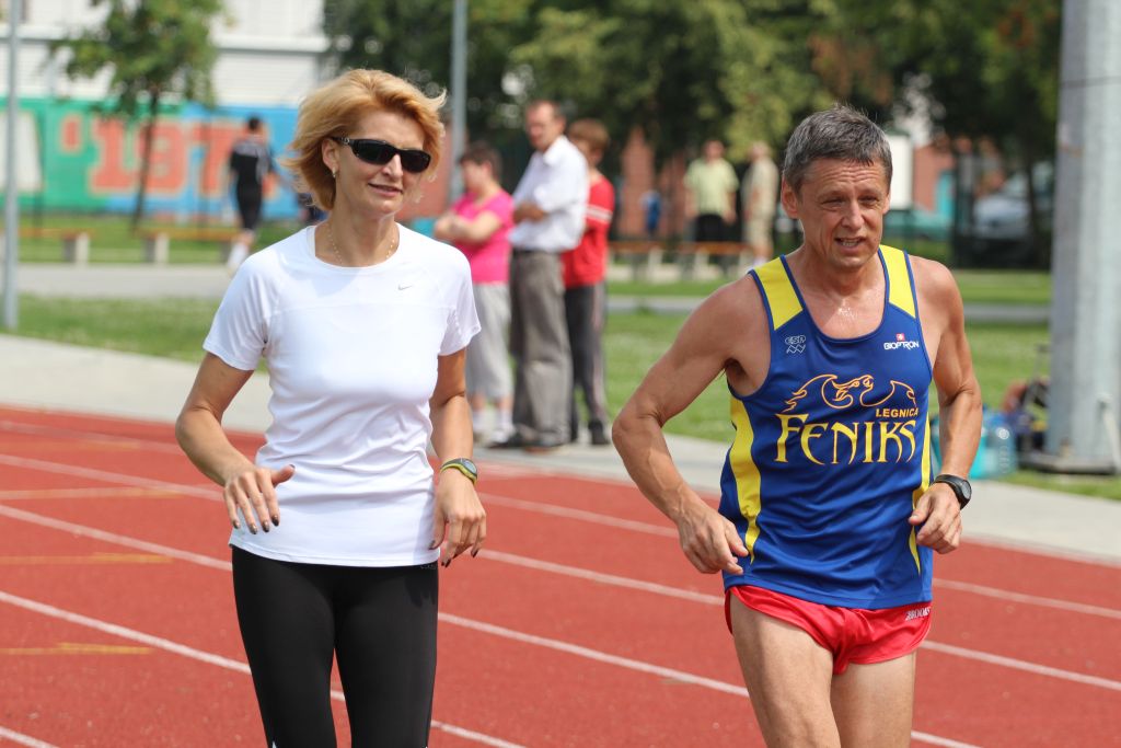„42 maratony w 42 dni” w Parku Miejskim