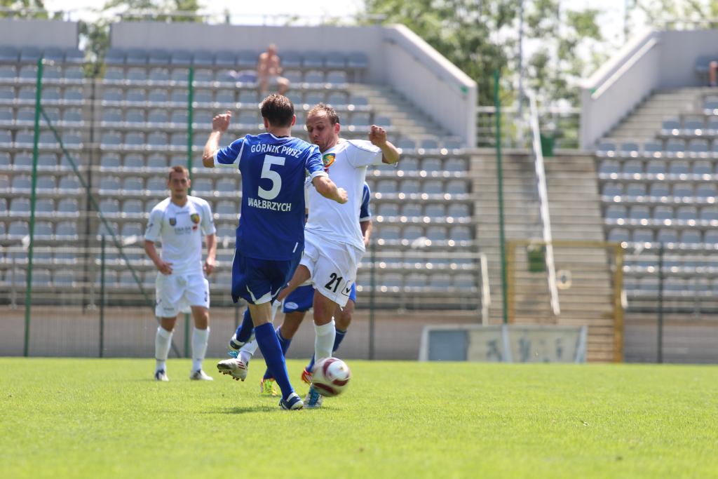 Miedź Legnica - PWSZ Górnik Wałbrzych 3:3