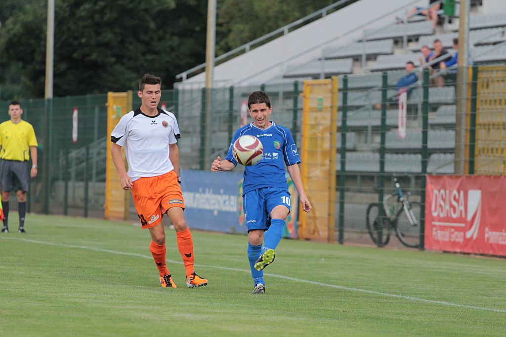 Miedź Legnica - Chrobry Głogów 2:2