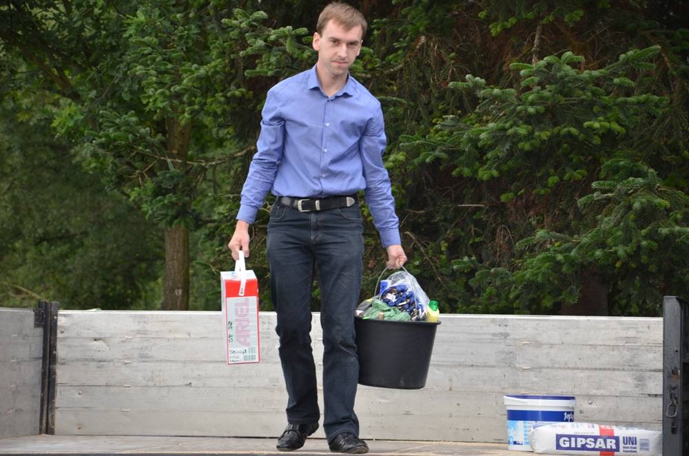 Piotr Borys dla powodzian