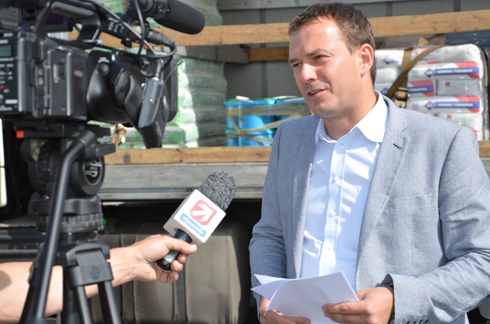 Piotr Borys dla powodzian