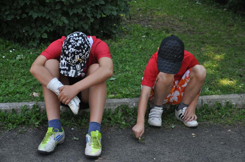 Wychowankowie MCK-u układali ekologiczne puzzle