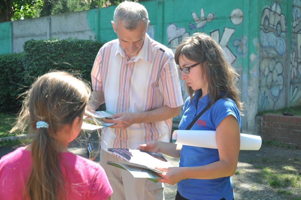 Wychowankowie MCK-u układali ekologiczne puzzle