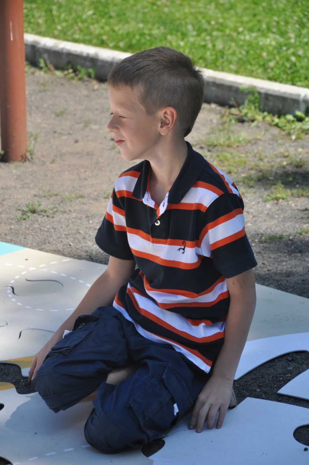 Wychowankowie MCK-u układali ekologiczne puzzle