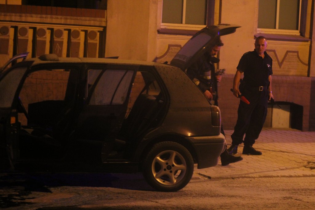 Płonęło auto na ul. Jaworzyńskiej