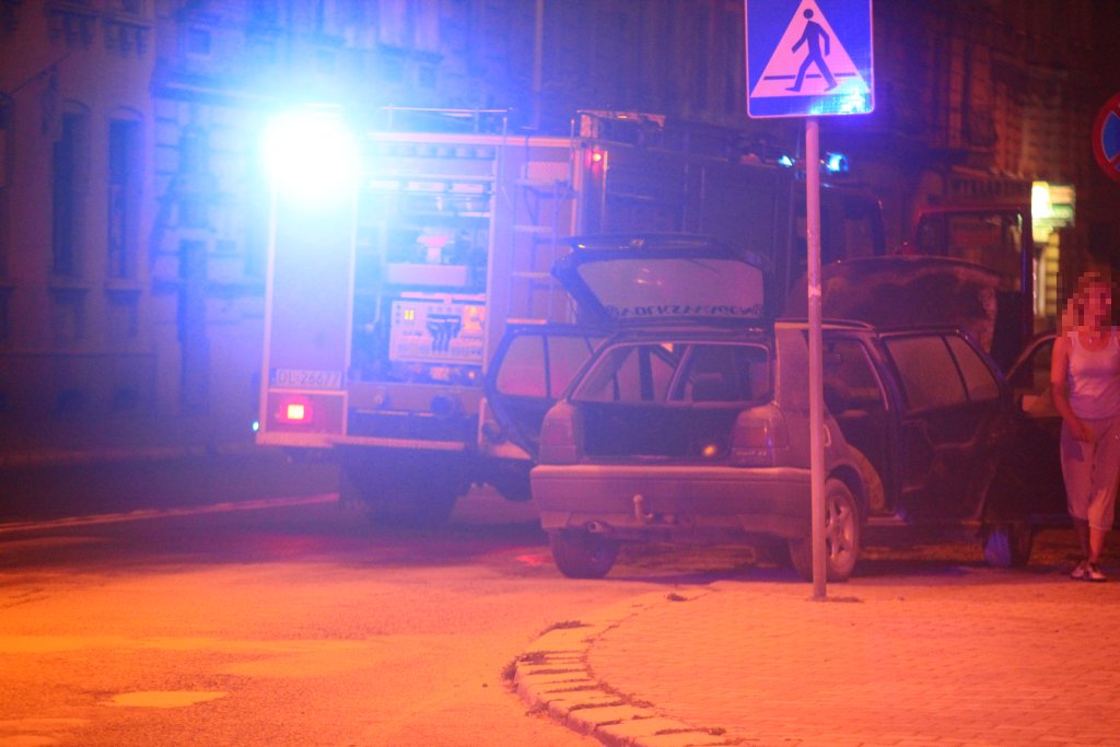 Płonęło auto na ul. Jaworzyńskiej