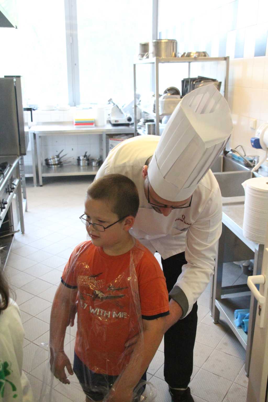 Dzieci z półkolonii w Qubusie