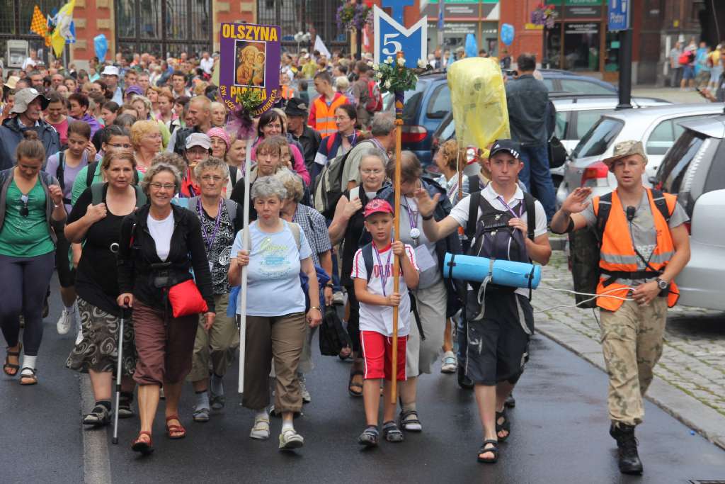 Pielgrzymi ruszyli na Jasną Górę