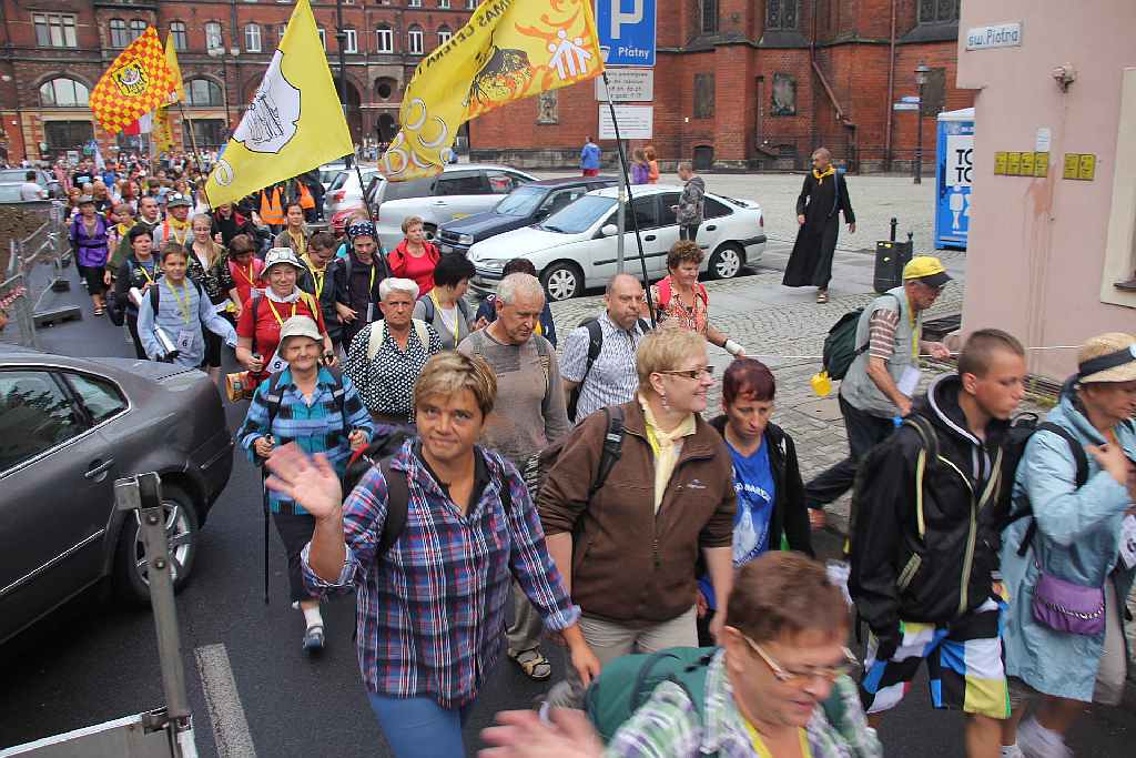 Pielgrzymi ruszyli na Jasną Górę