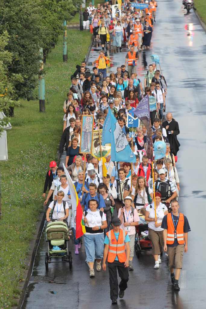 Pielgrzymi ruszyli na Jasną Górę