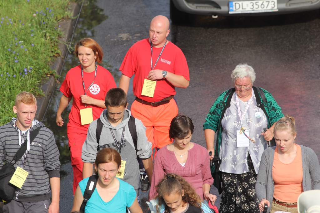 Pielgrzymi ruszyli na Jasną Górę