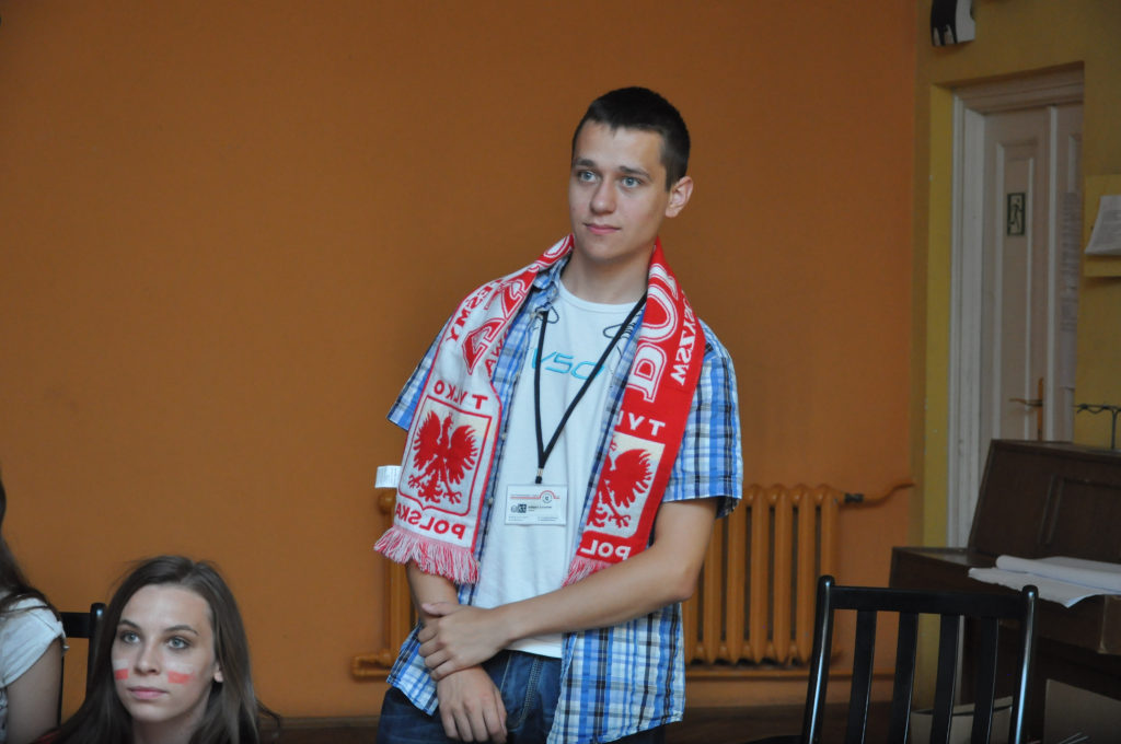 Uczestnicy Lata w Teatrze kibicowali polskim siatkarzom