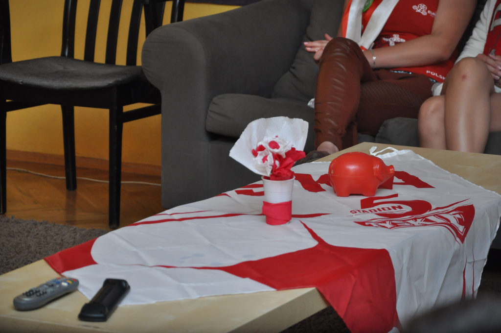 Uczestnicy Lata w Teatrze kibicowali polskim siatkarzom