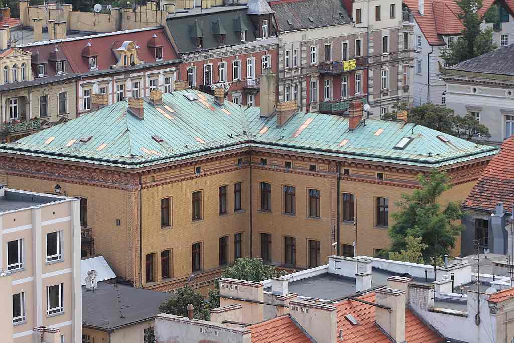 Legnica z wieży kościoła