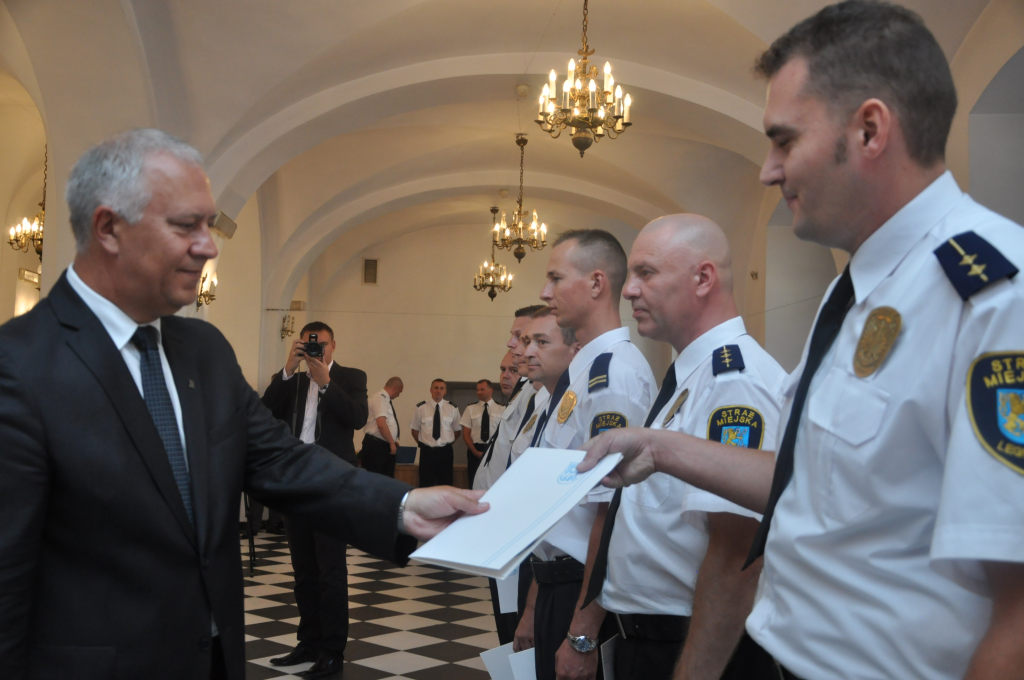 Strażnicy miejscy świętowali w Akademii Rycerskiej