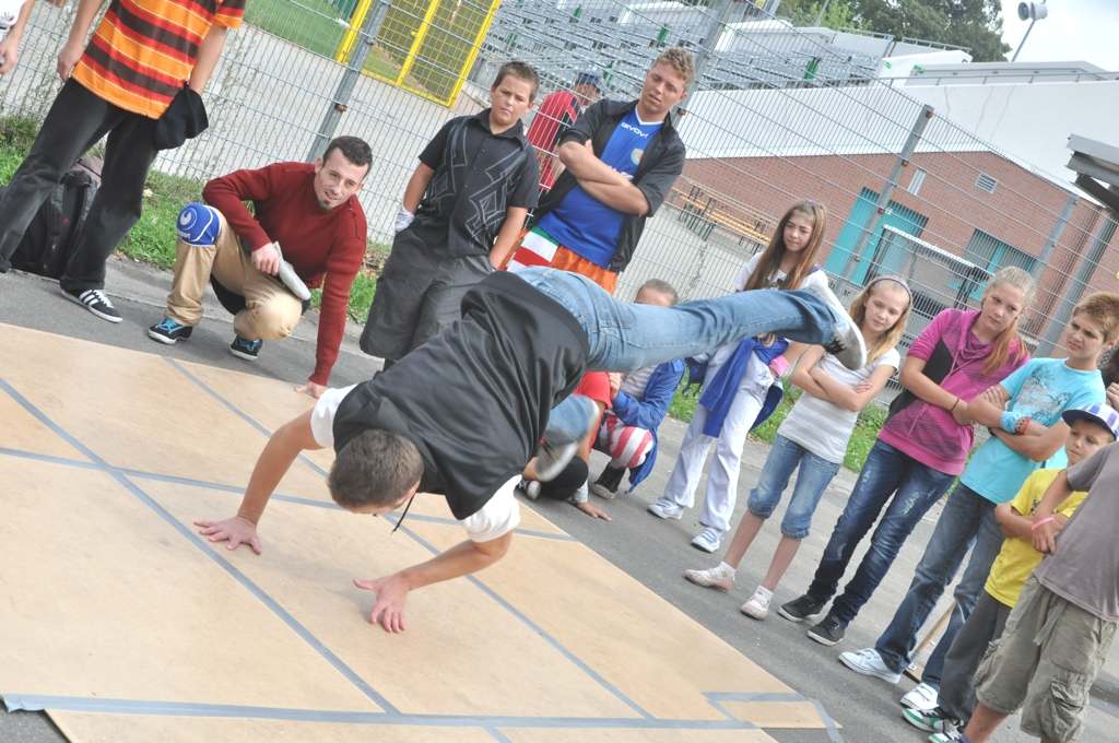 Intruz Skate Piknik w Parku Miejskim cz1