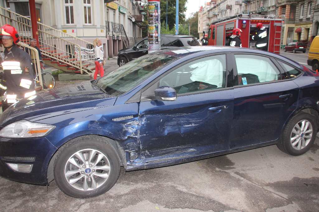 Wypadek na ulicy Piastowskiej
