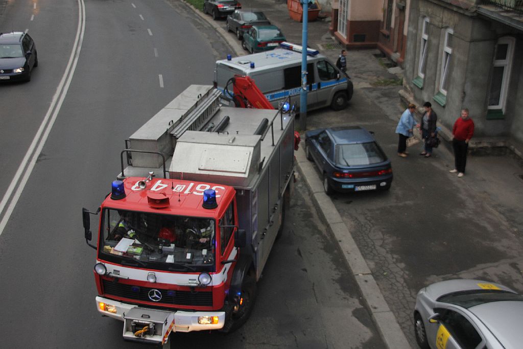 Wypadek na ulicy Piastowskiej
